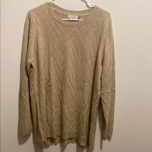 Calvin Klein beige sweater